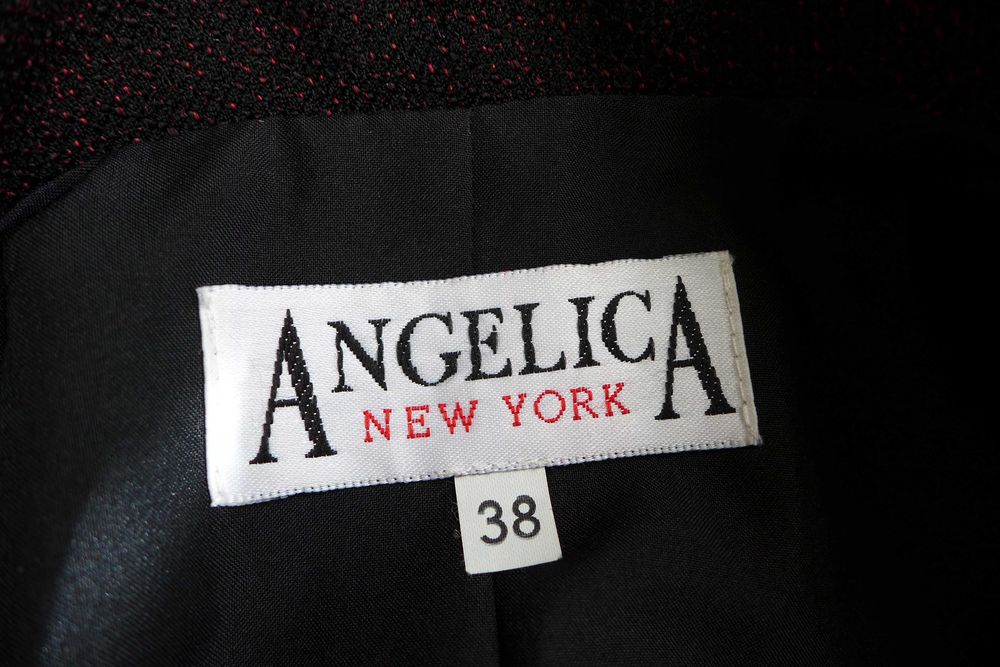 Polski garnitur luksusowa garsonka Żakiet Marynarka Spódnica 36 S 38 M