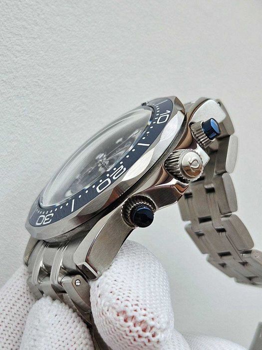 Швейцарські годинники Omega Seamaster Blue Chronograph 44 mm