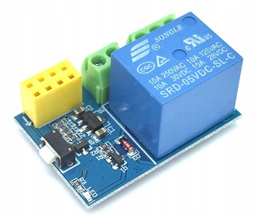 ESP8266 z przekaźnikiem WiFi