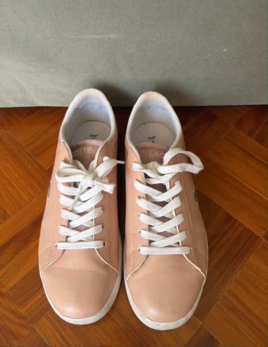 Lacoste Tenis Cor Salmão