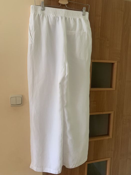 Lniane spodnie 40