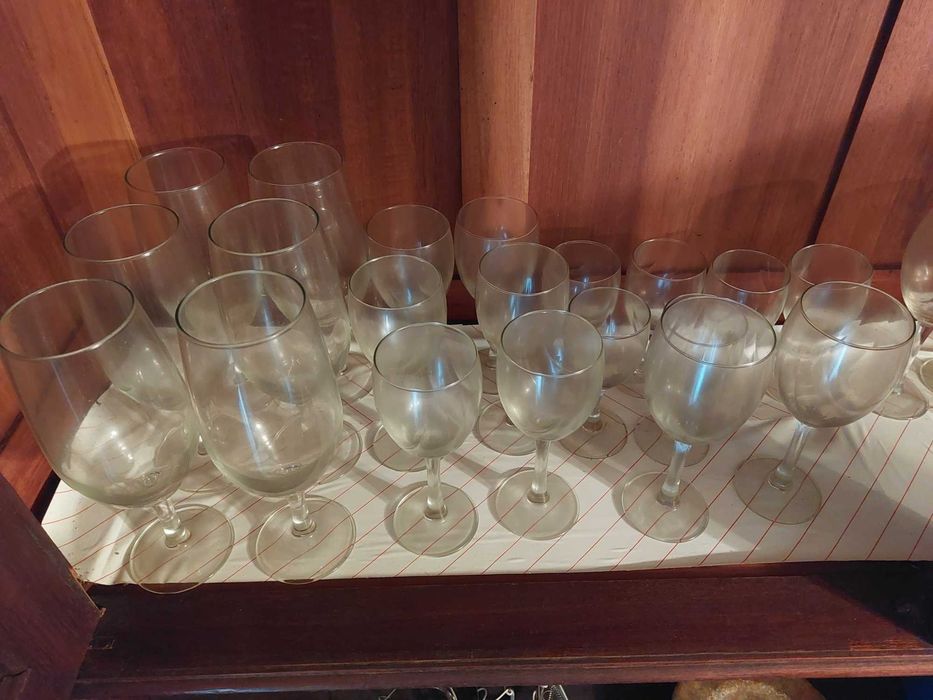 Copos de cristal