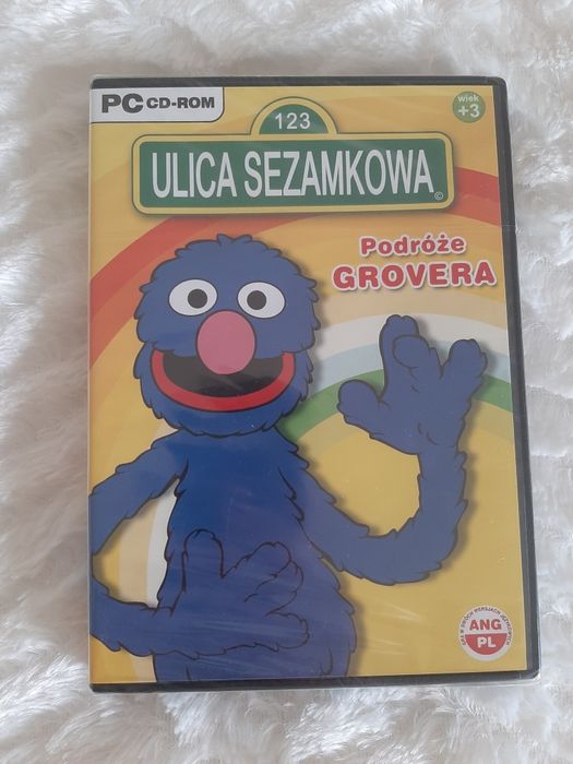 Płyta na PC Ulica sezamkowa Podróże Grovera, gra po polsku i angielsku