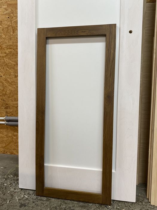 Debowa rama do lustra obrazu