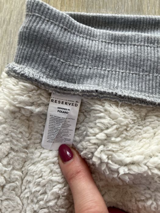 Spodnie reserved ocieplane