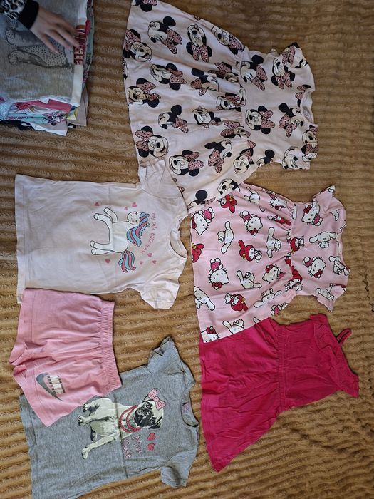 Пакет летних вещей на девочку 4-6 лет