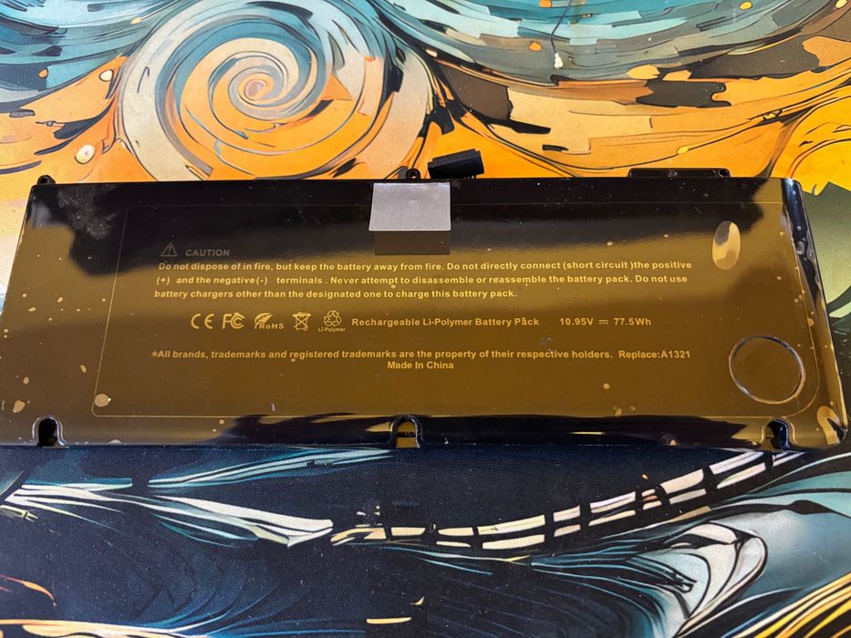 Bateria do Macbook pro mid 2010 A1321