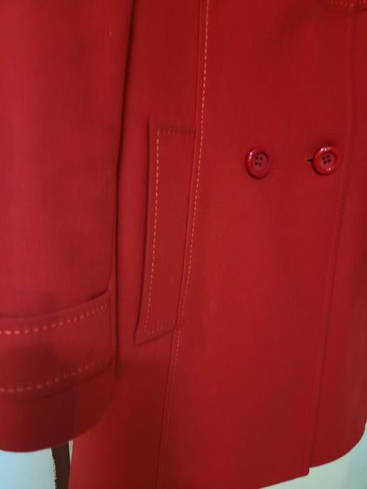 Płaszcz Czerwony roz 38