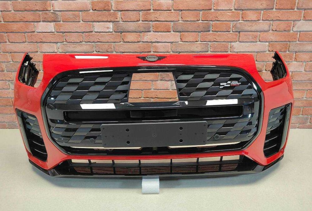 Бампер  MINI COOPER U25 Countryman передній бампер колір YC74 комплектний парктроніки проводка кронштей ноздрі МІНІ КУПЕР У25