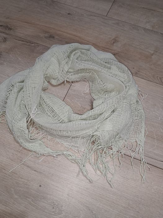 Szalik lekki pistacja