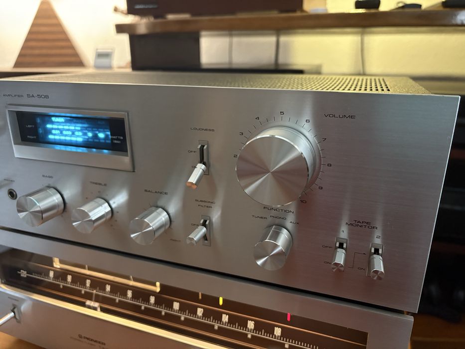 Conjunto Amplificador Pioneer SA-508 + Tuner TX-608