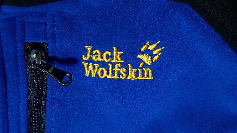 Męska kurtka softshell JACK WOLFSKIN r.S stan bardzo dobry