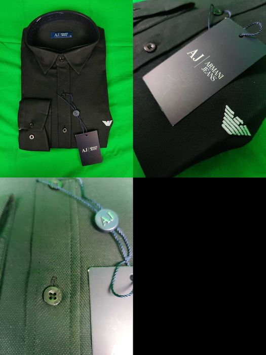 Koszule męskie M-3XL Slim Fit Karl Lagerfeld Armani Jeans Premium
