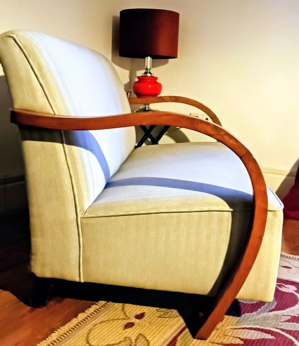 Sofá arte deco restaurado