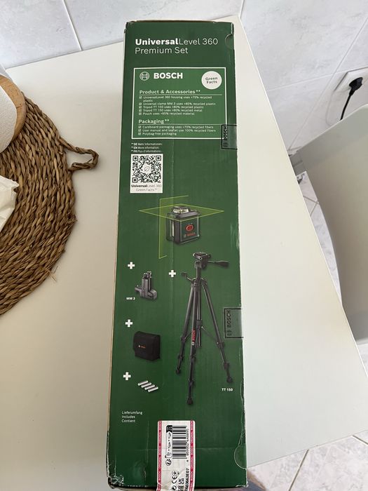 NOVO kit Laser BOSCH 360 por abrir