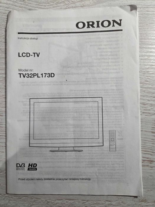 Telewizor LCD 32'' Orion TV32PL173D