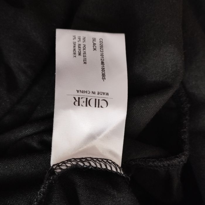 Nowe body damskie Cider, czarne, rozmiar S / 38