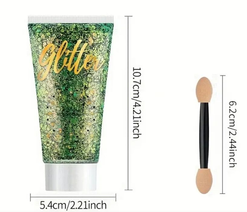 Гель з блискітками