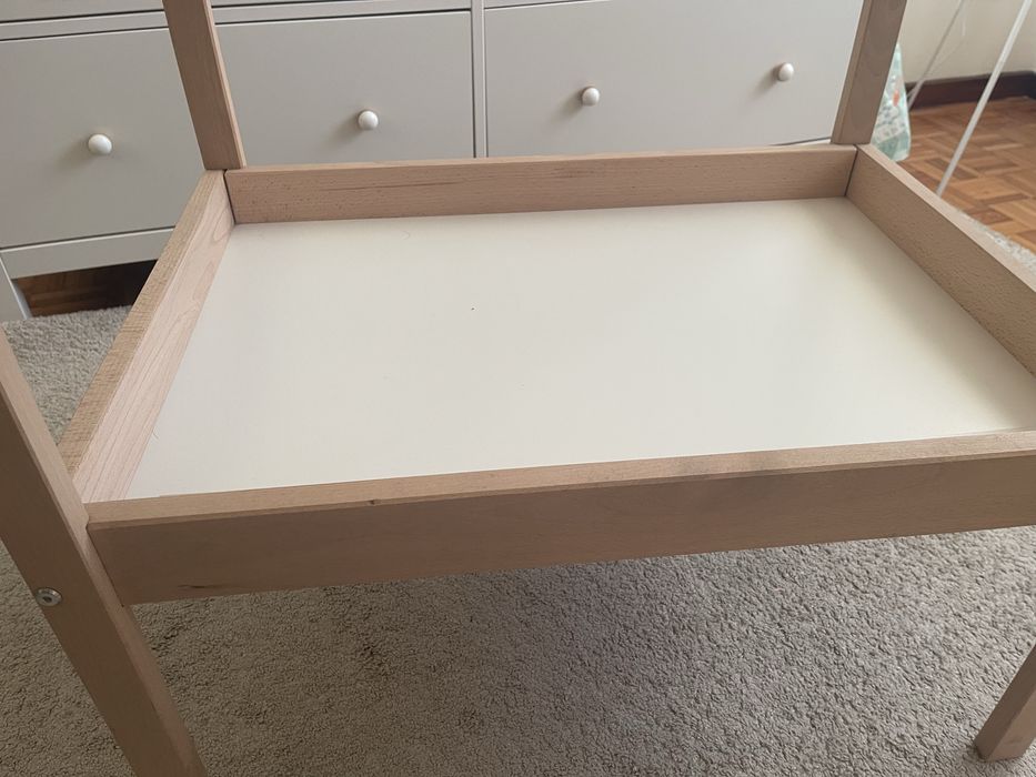 Trocador faia/branco IKEA