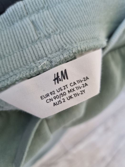 Spodnie dresowe joggery H&M 92