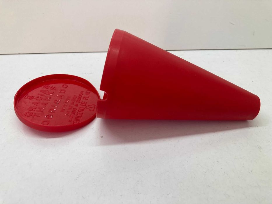 Cinzeiro Vermelho de Praia