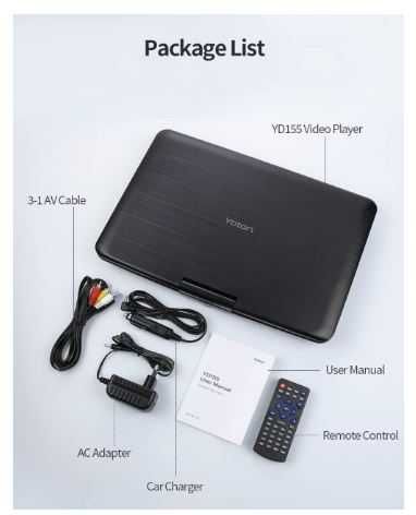 Przenośny odtwarzacz DVD Yoton Przenośny odtwarzacz DVD USB/Projektor