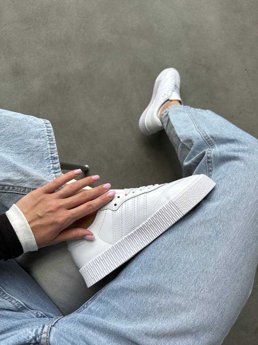 Жіночі кросівки Adidas Samba "White" Розміри 36-41