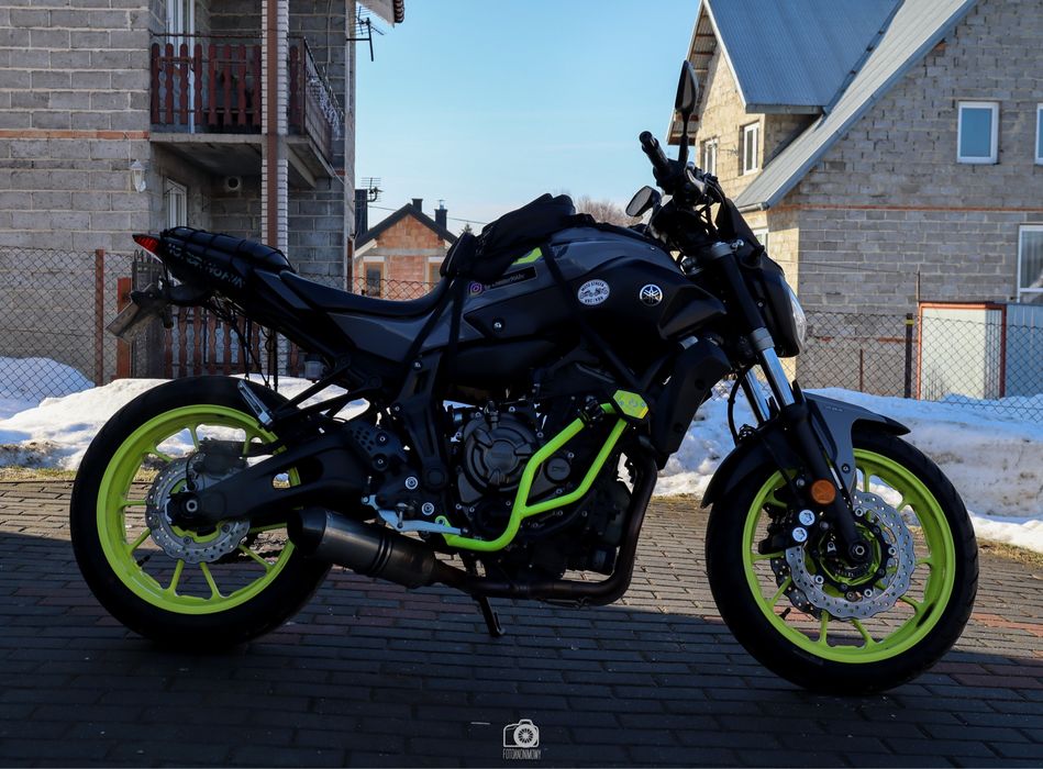 Yamaha MT07 (2017r) kat. A2 Nowy Wiśnicz • OLX.pl