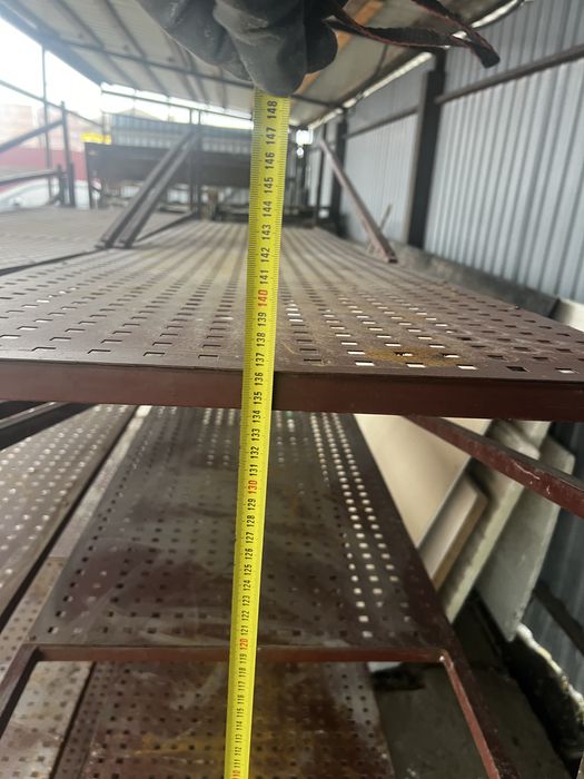 Стилажі металеві