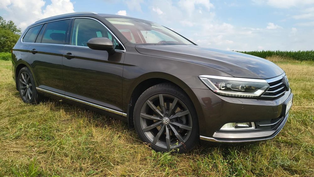Volkswagen Passat Passat b8 kombi 2.0 bmt highline 190km 163tkm top LED serwis salon PL