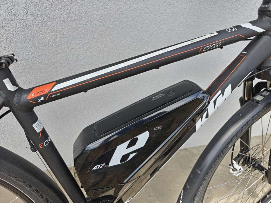 Rower Ebike KTM E-Cross P , Napęd Panasonic 250W , Deore XT