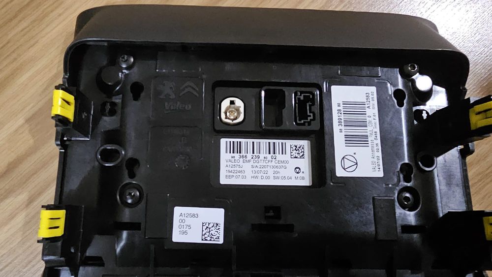 Citroen C3 - Ecrã touch screen rádio