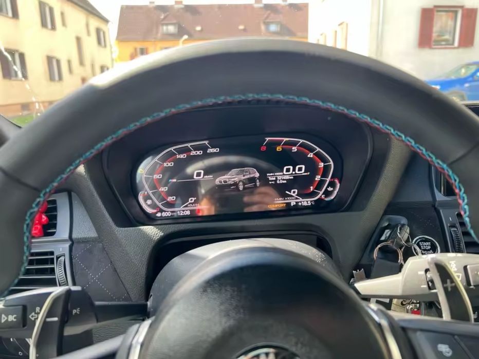 Quadrantes digitais bmw volkswagen audi porsche mercedes