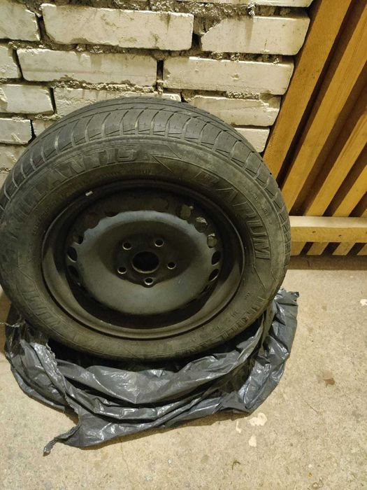 4x felgi stalowe 15 cali (5x112) + stare opony letnie