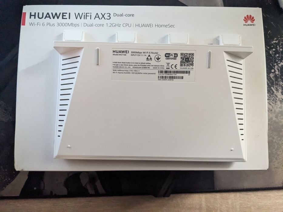 Гигабитный роутер WiFi 6 Huawei AX3 3