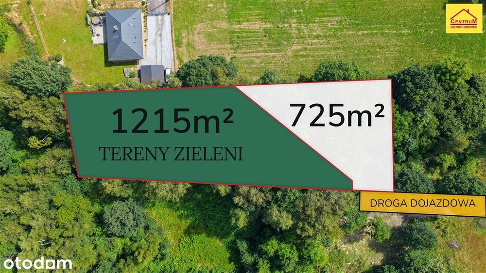 Działka 4 km od Wodzisławia Śl - Mszana