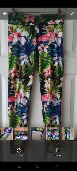 Legginsy getry sportowe treningowe reserved