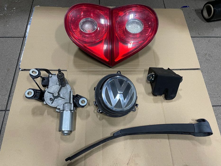 VW GOLF V VI HB KLAMKA ZAMEK RYGIEL SILNICZEK LAMPA LEWA PRAWA TYŁ osprzęt klapy