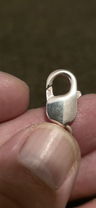 Linda pulseira de prata 925 maciça.
