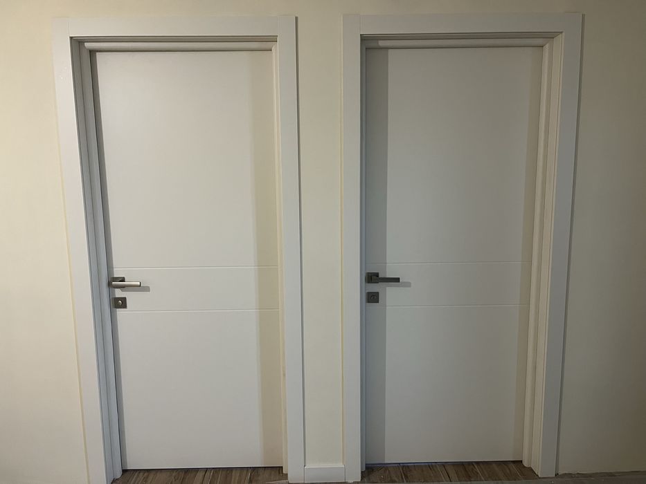 Установка (монтаж) міжкімнатних дверей та МДФ плінтуса