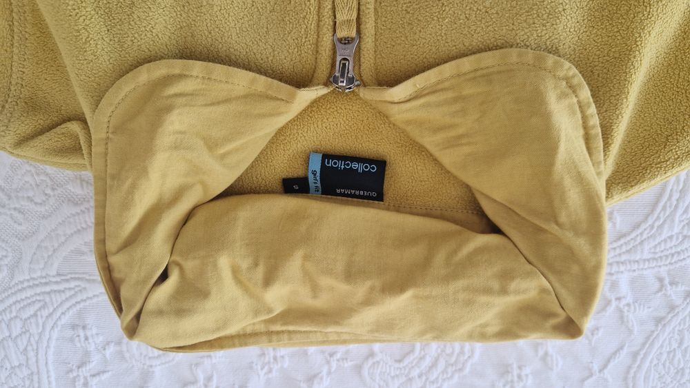 Camisola polar Quebramar, verde, tamanho S