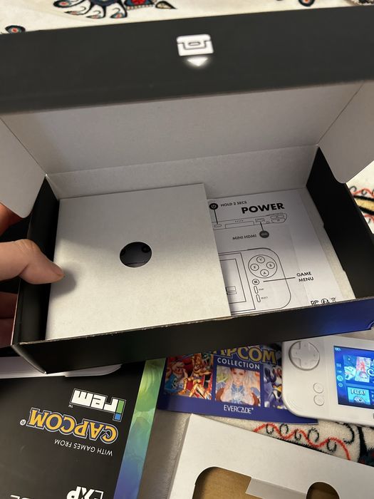 Evercade EXP caly zestaw, plus box i gra Irem Arcade - kadridz nr