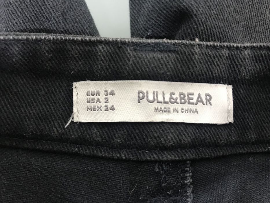 Calca preta Pull&Bear