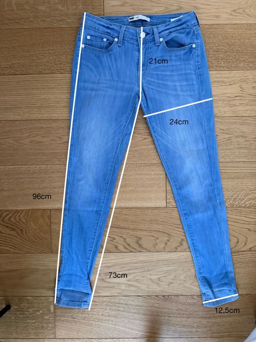 Niebieskie jeansy, Legging, Levi's - W29 L30