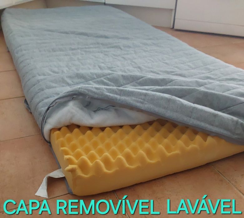 COLCHÃO DE ESPONJA IKEA PRONTO A USAR. Casa,Quarto, Campismo, Viagens, Visitas, Sala.