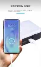 Лампа-ліхтар з павербанком 12000 mAh , з магнітом та гачком