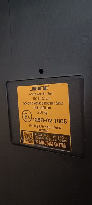 Cadeira Auto Jané Grupo 2/3