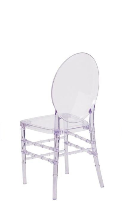 Wynajem krzeseł Chiavari Ghost  krzesła bankietowe wesele