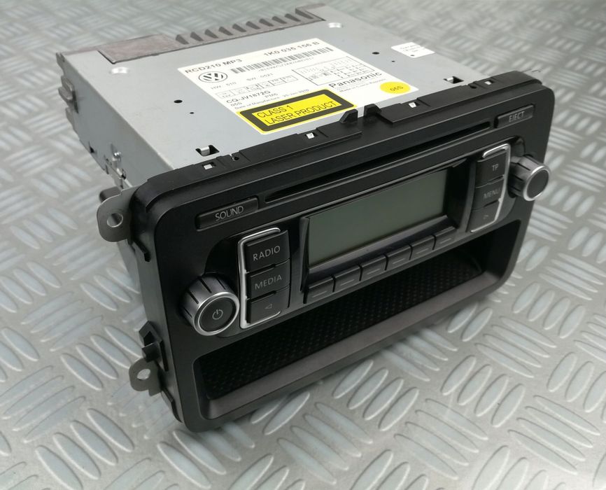 1K0035156B radio cd fm fabryczne PANASONIC VW GOLF VI 6 TOURAN CADDY II 2