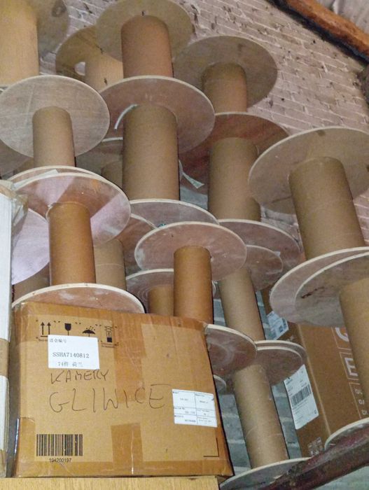 Szpule po kablach - różne wielkości - ok 70-80szt